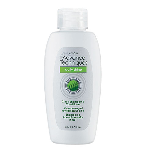ADVANCE TECHNIQUES Daily Shine 2-in-1 Shampoo & Conditioner Mini
